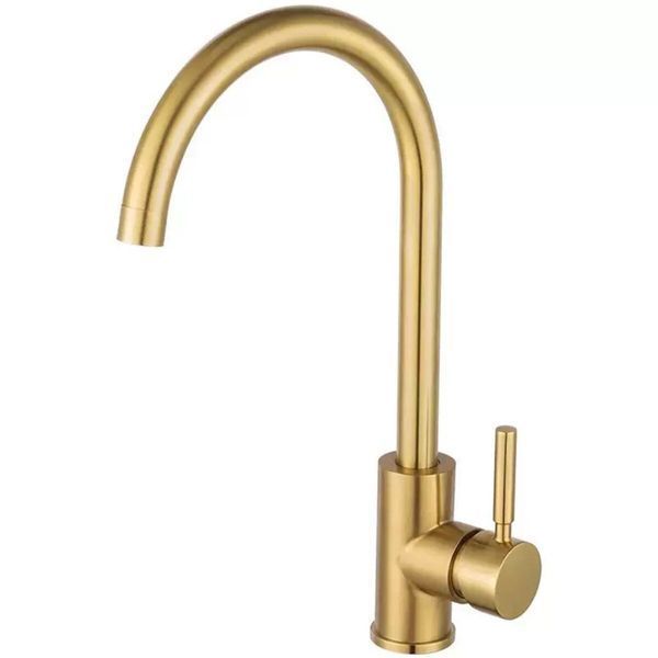 Комплект кухонной мойки Platinum Handmade 50*50 PVD Gold pl23555 фото