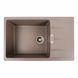 Гранитная мойка для кухни Platinum 7850 ROMA матовая Дюна 38762 фото 1