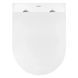 Комплект 4 в 1: Инсталляция GROHE Solido 3 в 1 3884966Q + Унитаз безободковый Kroner Harz WHI483632 TORNADO с сиденьем Slim Duroplast / Soft-close / Quick relase KH483632WHIT (3884966KH483632) CV033820 фото 13