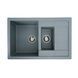 Гранитная мойка для кухни Platinum 7850W TOSKANA матовая Серый муссон 3656 фото 1