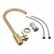 Комплект кухонной мойки Platinum Handmade 50*50 PVD Gold pl23555 фото 10