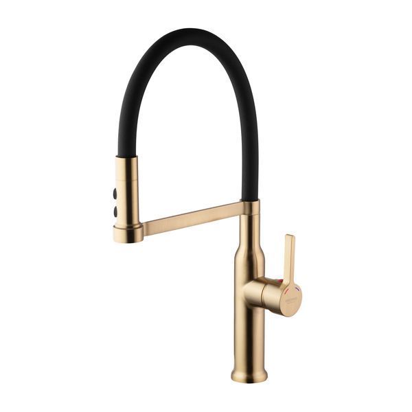 Смеситель для кухни Kroner KRP Ersel - GBG03112BLK CV035577 фото