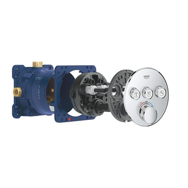 Душова система прихованого монтажу термостатична Grohe QuickFix SmartControl UA202802R3 CV033607 фото