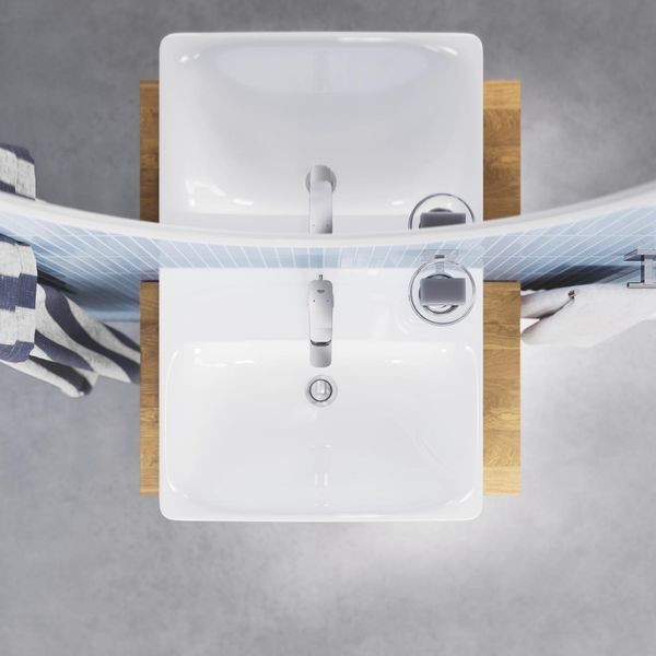 Змішувач для раковини Grohe QuickFix Dice S-Size 1018560000 з донним клапаном CV036195 фото