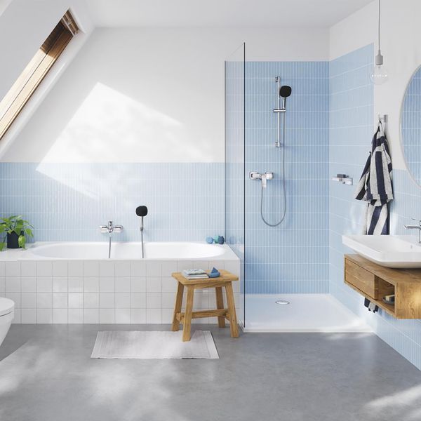 Змішувач для раковини Grohe QuickFix Dice S-Size 1018560000 з донним клапаном CV036195 фото