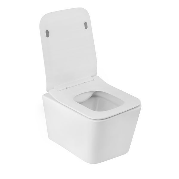 Комплект 4 в 1: Инсталляция GROHE Solido 3 в 1 3884966Q + Унитаз безободковый Kroner Eifel WHI523629 RIMLESS с сиденьем Slim Duroplast / Soft-close / Quick relase KE523629WHIR (3884966KE523629) CV033821 фото
