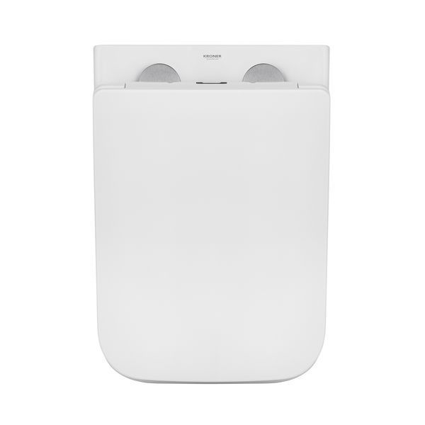 Комплект 4 в 1: Инсталляция GROHE Solido 3 в 1 3884966Q + Унитаз безободковый Kroner Eifel WHI523629 RIMLESS с сиденьем Slim Duroplast / Soft-close / Quick relase KE523629WHIR (3884966KE523629) CV033821 фото