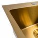 Комплект кухонної мийки Platinum Handmade 50*50 PVD Gold NES-TN65 pl23777 фото 5