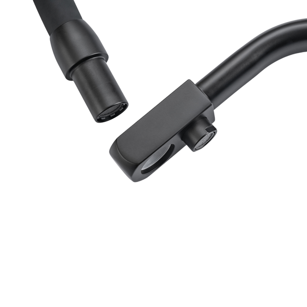 Комплект кухонной мойки Kroner KRP Derby 5050HM PVD ST19 nero SL43822 фото