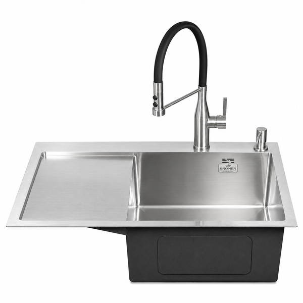 Комплект кухонной мойки KRP Geb&uuml;rstet - 7849RHM ST4304 ST821467 фото