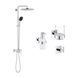 Душевая система Grohe QuickFix Vitalio Comfort 26985001 с набором аксессуаров BF40961SC CV037239 фото 1