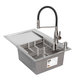 Комплект кухонной мойки KRP Geb&uuml;rstet - 7849RHM ST4304 ST821467 фото 2