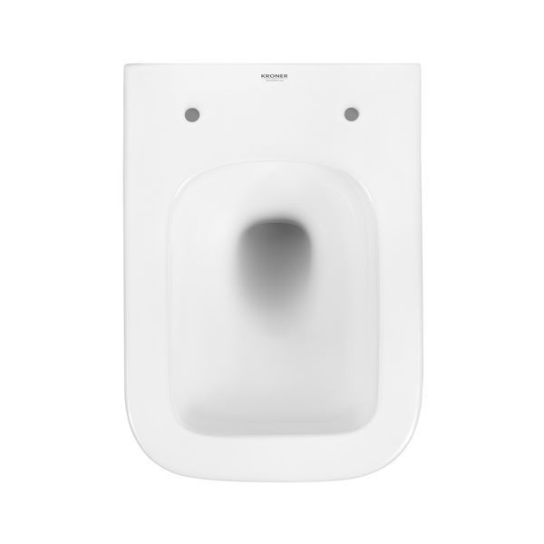 Комплект 4 в 1: Інсталяція Grohe Rapid SL 3 в 1 38772001 + Унітаз безободковий Kroner Eifel WHI483429 TORNADO з сидінням Slim Duroplast / Soft-close / Quick relase KE483429WHIT (38772001KE483429) CV033823 фото