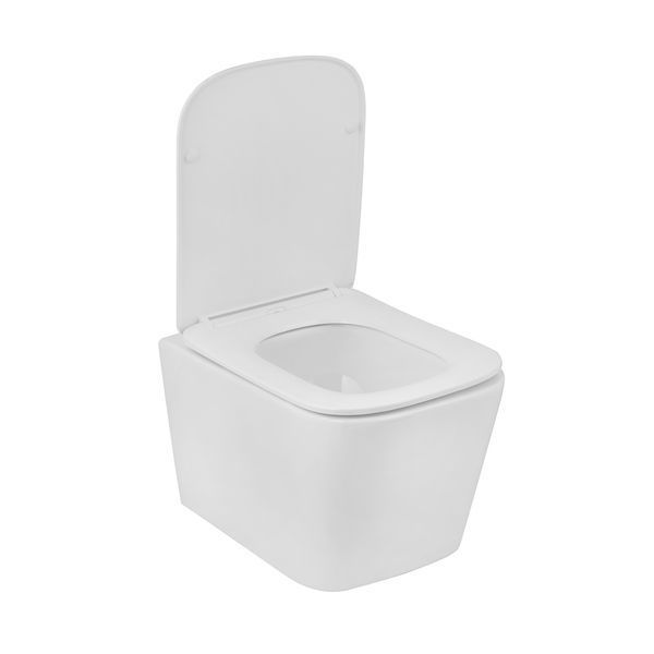 Комплект 4 в 1: Інсталяція Grohe Rapid SL 3 в 1 38772001 + Унітаз безободковий Kroner Eifel WHI483429 TORNADO з сидінням Slim Duroplast / Soft-close / Quick relase KE483429WHIT (38772001KE483429) CV033823 фото