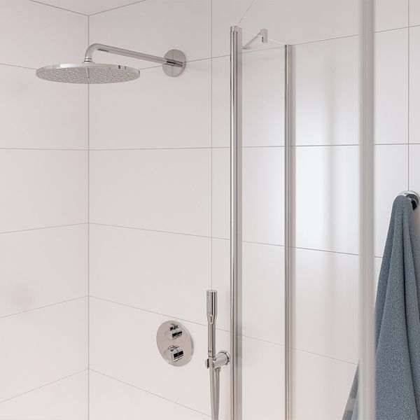 Душова система прихованого монтажу термостатична Grohe QuickFix Precision з Vitalio Rain Mono 310 34880000 CV034358 фото