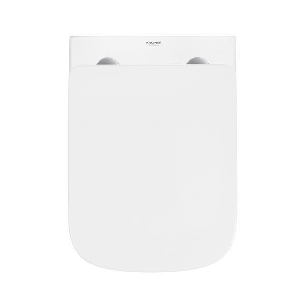 Комплект 4 в 1: Інсталяція Grohe Rapid SL 3 в 1 38772001 + Унітаз безободковий Kroner Eifel WHI483429 TORNADO з сидінням Slim Duroplast / Soft-close / Quick relase KE483429WHIT (38772001KE483429) CV033823 фото