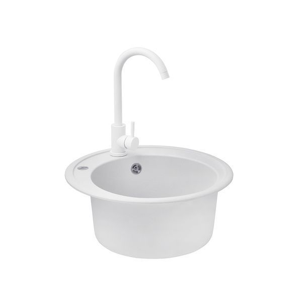 Кухонная мойка Kroner KRP Komposit GRA - 510 CV027407 фото