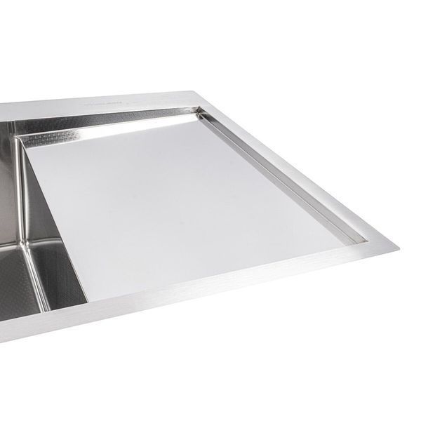 Кухонна мийка CM 78*50 L D&Eacute;COR нержавійка VALESO Handmade 51749 фото