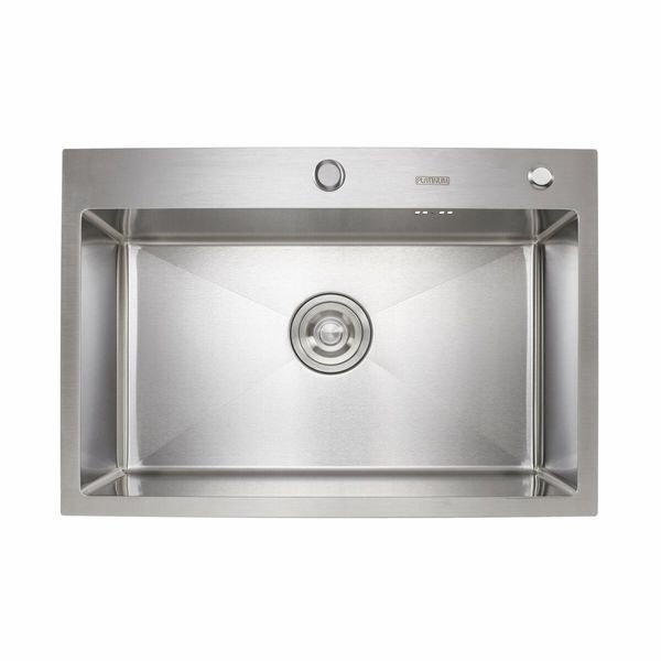 Комплект кухонної мийки Platinum Handmade 650х450х220 pl23595 фото