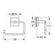 Тримач для туалетного паперу Grohe QuickFix Start Cube 40978000 CV033418 фото 2
