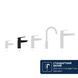 Змішувач для раковини Grohe QuickFix Dice S-Size 1018572430 з донним клапаном CV036200 фото 9