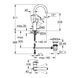Змішувач для раковини Grohe BauLoop L-Size 23763000 CV031160 фото 2