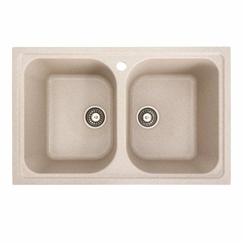 Гранитная мойка для кухни Platinum 7950 Equatoria матовая Сафари 36401 фото