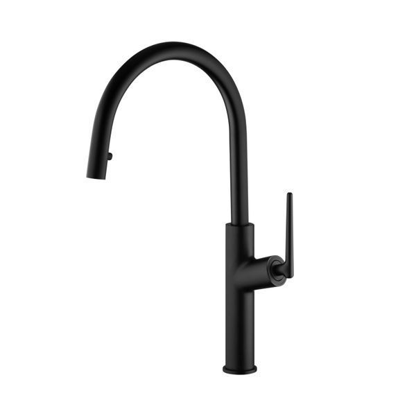 Комплект кухонної мийки Valeso 60х50HM PVD ST06 nero SL73116 фото