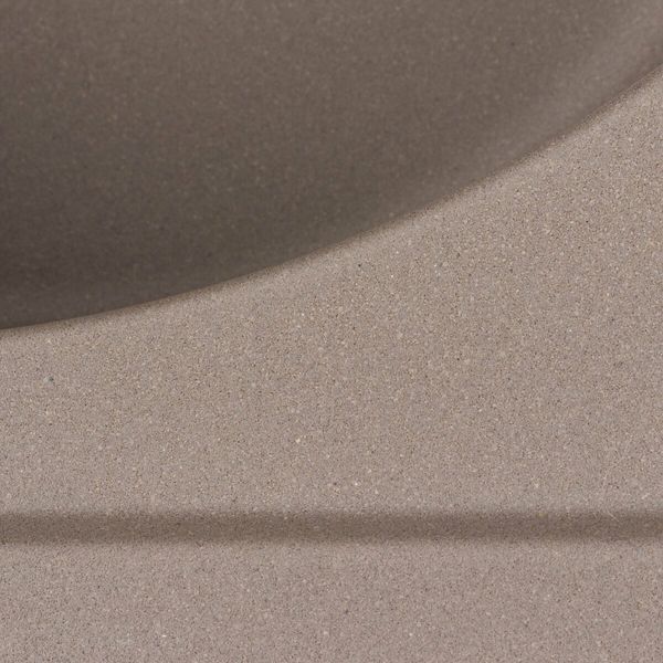 Гранитная мойка для кухни Platinum 7750 LIRA матовая Дюна 41576 фото