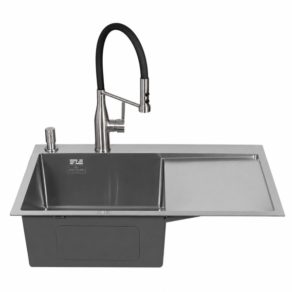 Комплект кухонной мойки KRP Geb&uuml;rstet - 7849LHM ST4304 ST825692 фото