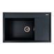 Гранитная мойка для кухни Platinum 7950 AZURIT матовый Антрацит 41060 фото 1