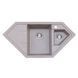 Гранітна мийка для кухні Platinum 9950 PANDORA матова Мікс 3681 фото 2