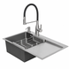 Комплект кухонной мойки KRP Geb&uuml;rstet - 7849LHM ST4304 ST825692 фото 1