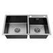 Комплект кухонної мийки KRP Schwarze - 7843ZHM PVD ST041320 фото 4