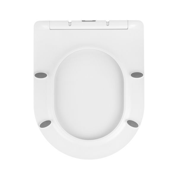 Комплект 4 в 1: Инсталляция Grohe Rapid SL 3 в 1 38772001 + Унитаз безободковый Kroner Harz WHI523632 RIMLESS с сиденьем Slim Duroplast / Soft-close / Quick relase KH523632WHIR (38772001KH523632) CV033826 фото