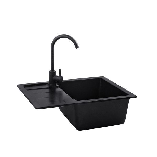Кухонна мийка Kroner KRP Komposit SCH - 6550 CV027409 фото