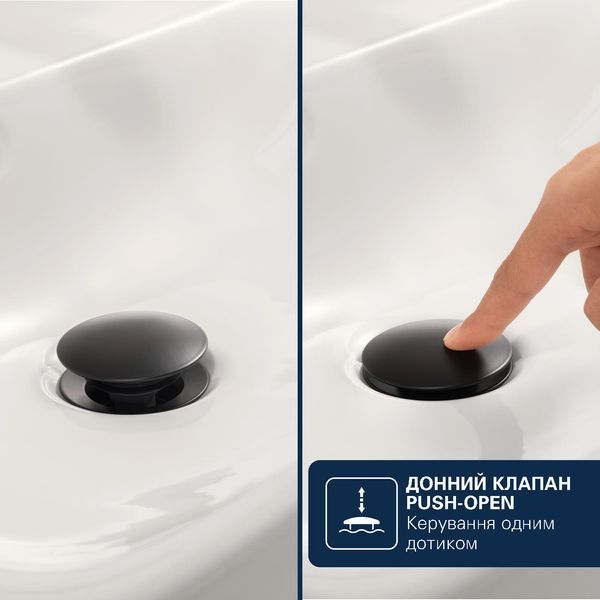 Змішувач для раковини Grohe QuickFix Dice ES S-Size 1018612430 з донним клапаном CV036204 фото