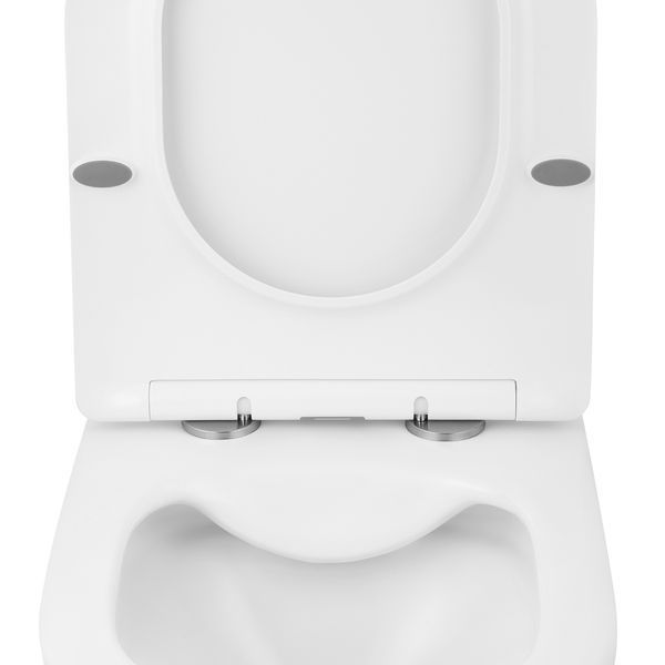 Комплект 4 в 1: Инсталляция Grohe Rapid SL 3 в 1 38772001 + Унитаз безободковый Kroner Harz WHI523632 RIMLESS с сиденьем Slim Duroplast / Soft-close / Quick relase KH523632WHIR (38772001KH523632) CV033826 фото