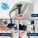 Змішувач для раковини Grohe QuickFix Dice ES S-Size 1018612430 з донним клапаном CV036204 фото 5