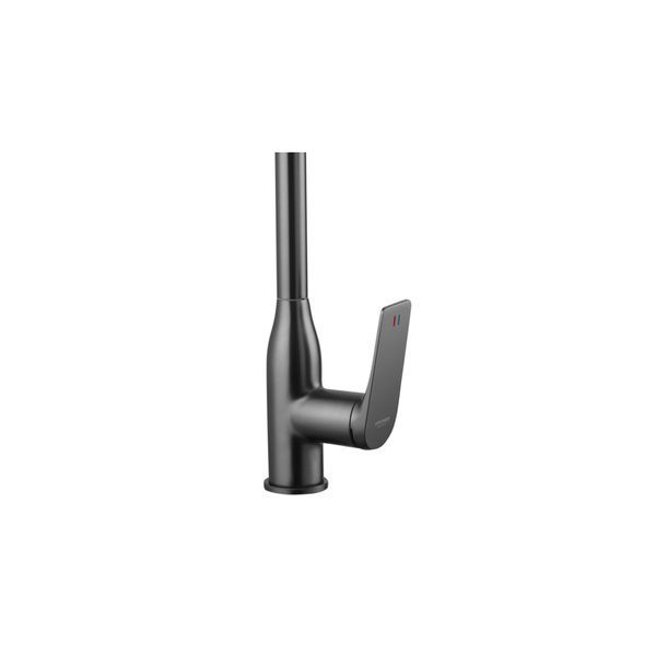 Комплект кухонної мийки Kroner KRP GRP030-T Schwarze - 6350HM PVD ST043224 фото