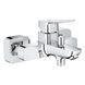 Смеситель для ванны Grohe QuickFix Dice 1018720000