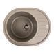 Гранитная мойка для кухни Platinum 6250 SOUL матовый Титан 40353 фото 1