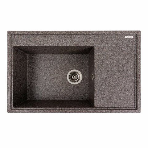 Гранитная мойка для кухни Platinum 7950 AZURIT матовый Микс 41067 фото