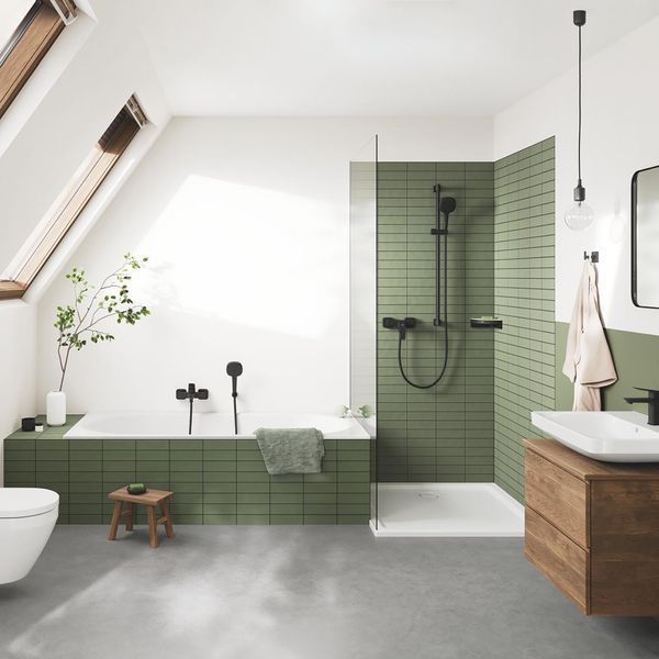 Смеситель для ванны Grohe QuickFix Dice 1018722430 CV036209 фото