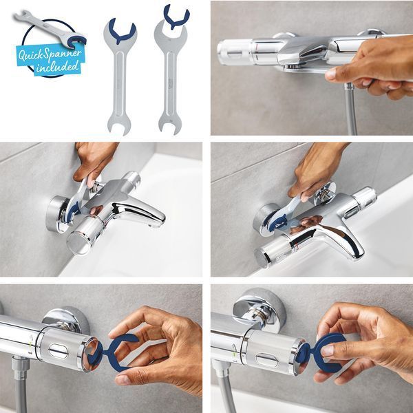 Смеситель термостатический для душа Grohe QuickFix Precision Start 34597001 CV034493 фото