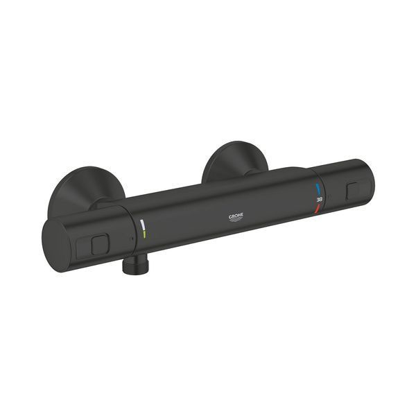 Змішувач термостатичний для душу Grohe QuickFix Start Black UA303908T2 CV034630 фото