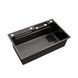 Кухонна мийка Kroner KRP Schwarze - SET7545HM PVD (3.0/0.8 мм) CV033382 фото 12