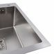 Кухонна мийка Platinum Handmade 65*50 R (квадратний сифон 3,0/1) 38087 фото 4