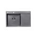 Комплект кухонной мойки Kroner KRP Schwarze - 7849LHM PVD (3/1 мм) ST35227 фото 2