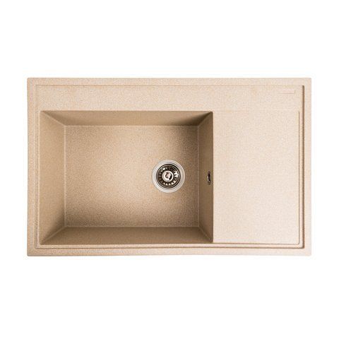 Гранитная мойка для кухни Platinum 7950 AZURIT матовая (сафари) 41069 фото